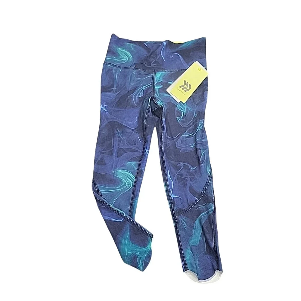 Girls Everyday Leggings X-Small Size 4/5 Allover Printed Active Pull On Pants